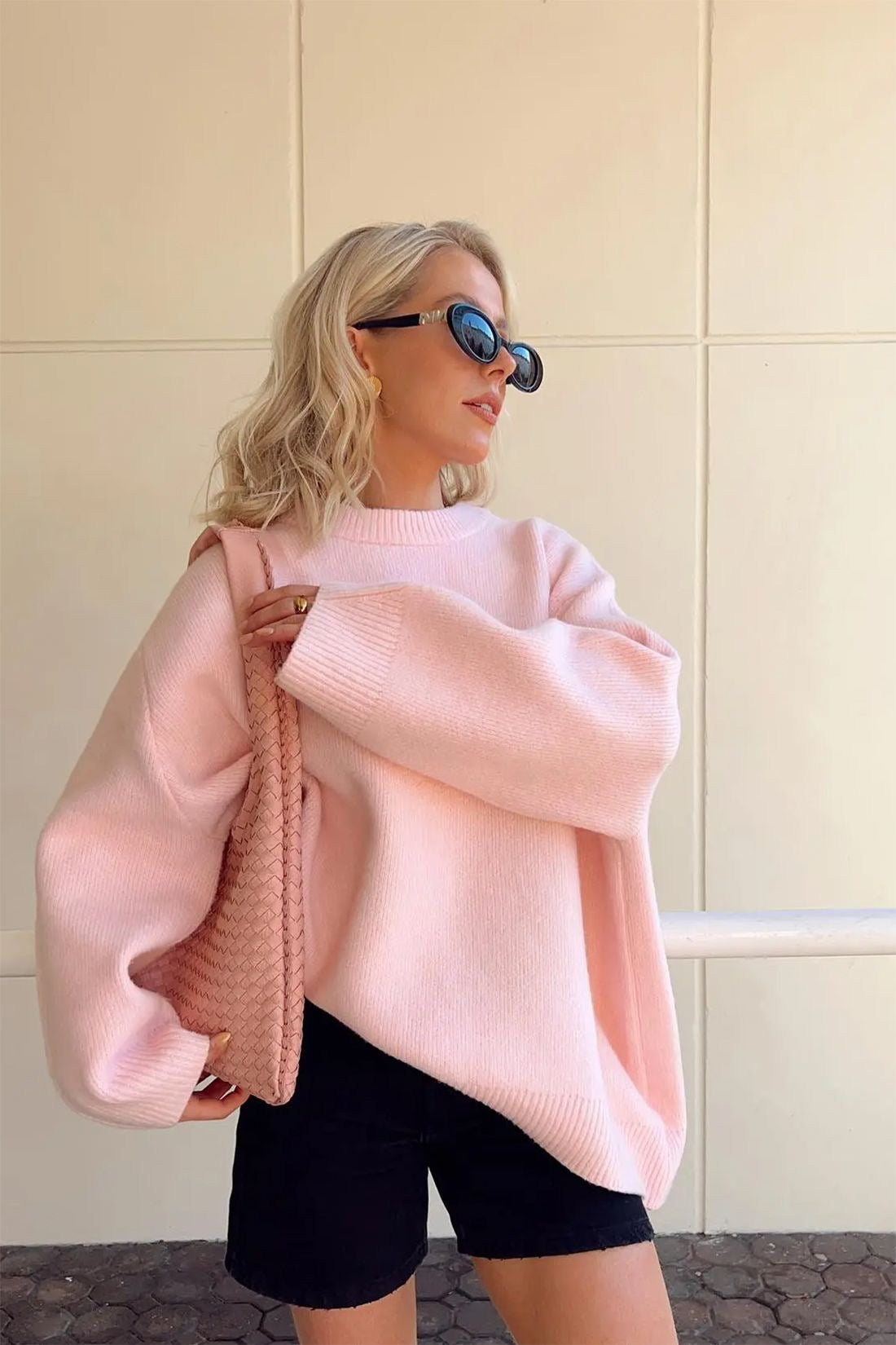 Aurelie - Women's Oversized Ribbed Sweater - photo 5