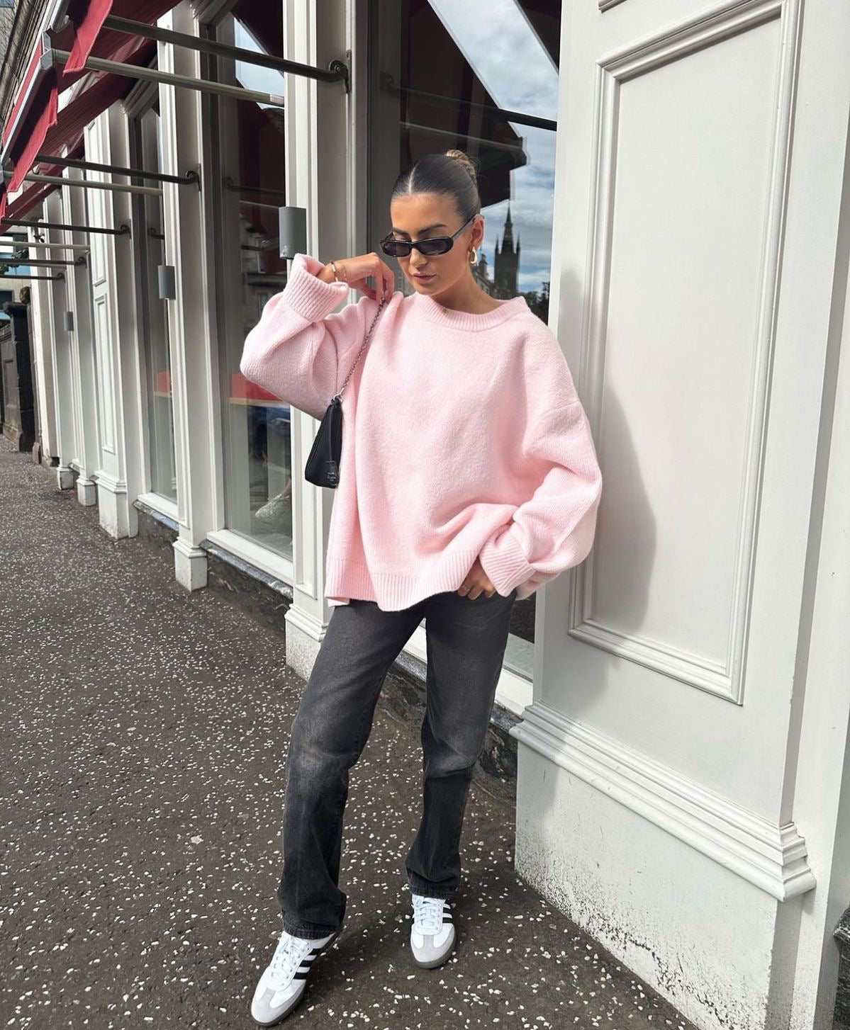 Aurelie - Women's Oversized Ribbed Sweater - photo 7
