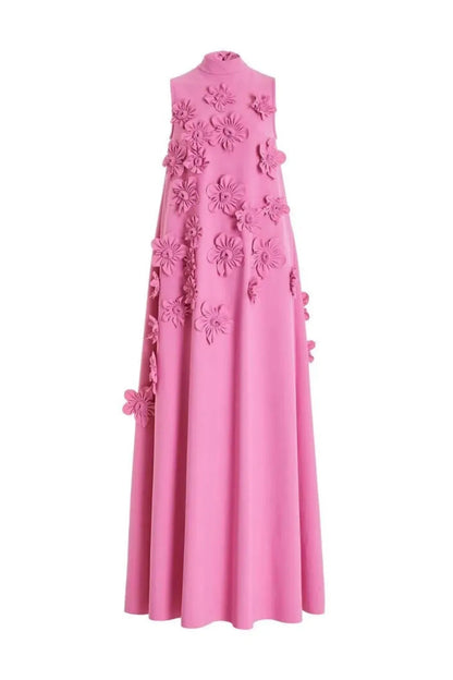 Clemence - Women's Structured Maxi Dress - photo 7