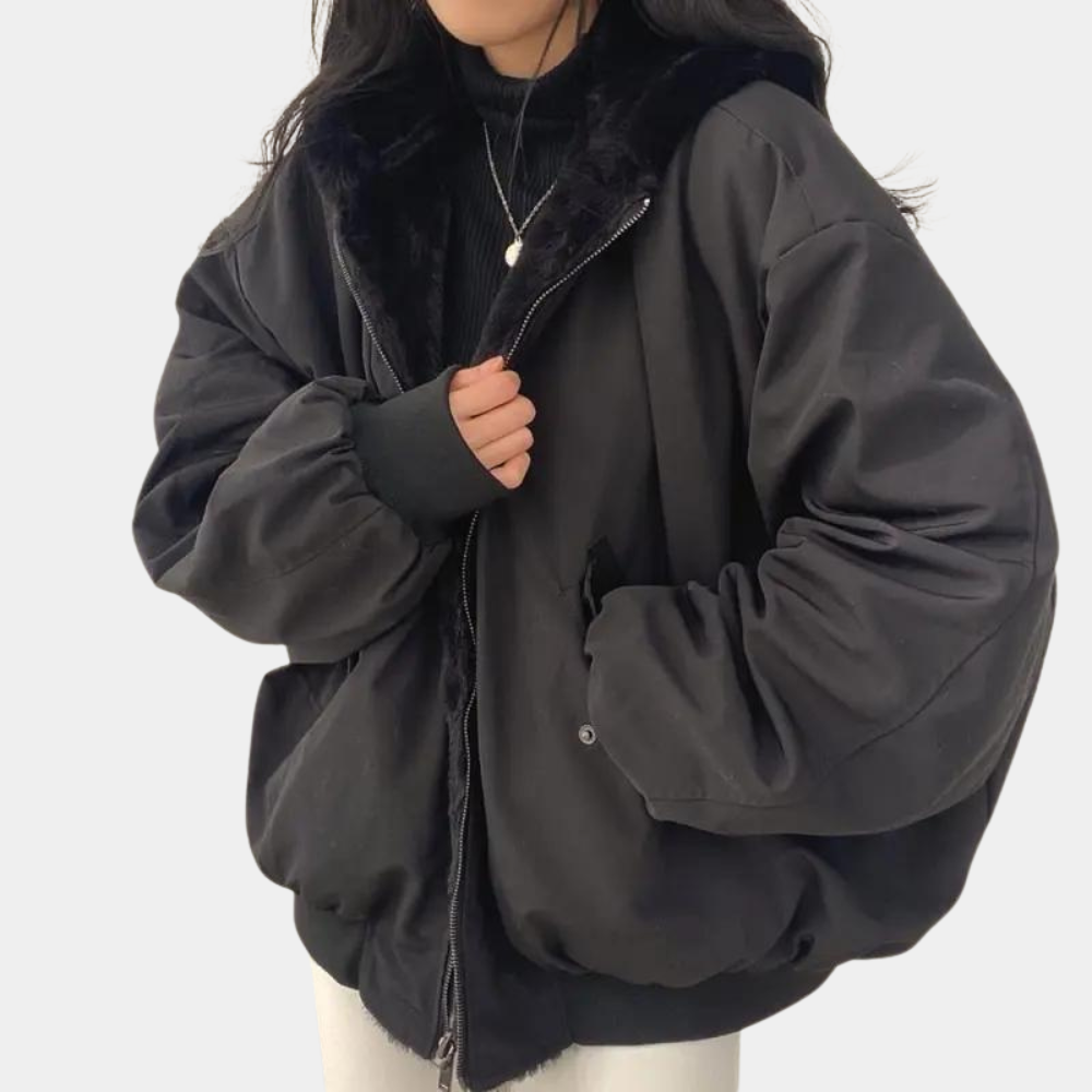 Primrose - Women's Oversized Teddy Jacket - photo 5