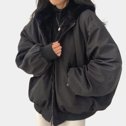 Primrose - Women's Oversized Teddy Jacket - photo 5