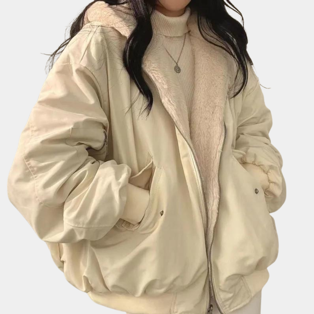 Primrose - Women's Oversized Teddy Jacket - photo 6
