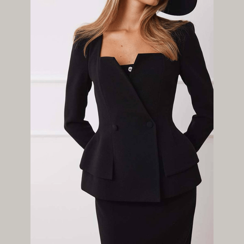Delia - Women's Tailored Square Blazer - photo 5
