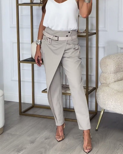 Nienke - Women's Patchwork Pants - photo 1