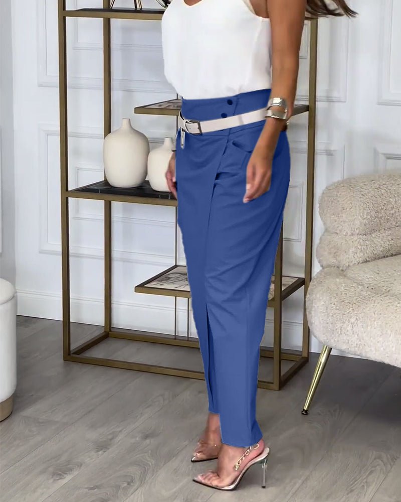 Nienke - Women's Patchwork Pants - photo 7