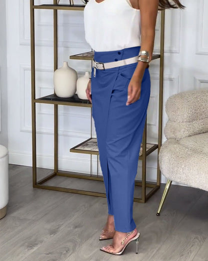 Nienke - Women's Patchwork Pants - photo 7