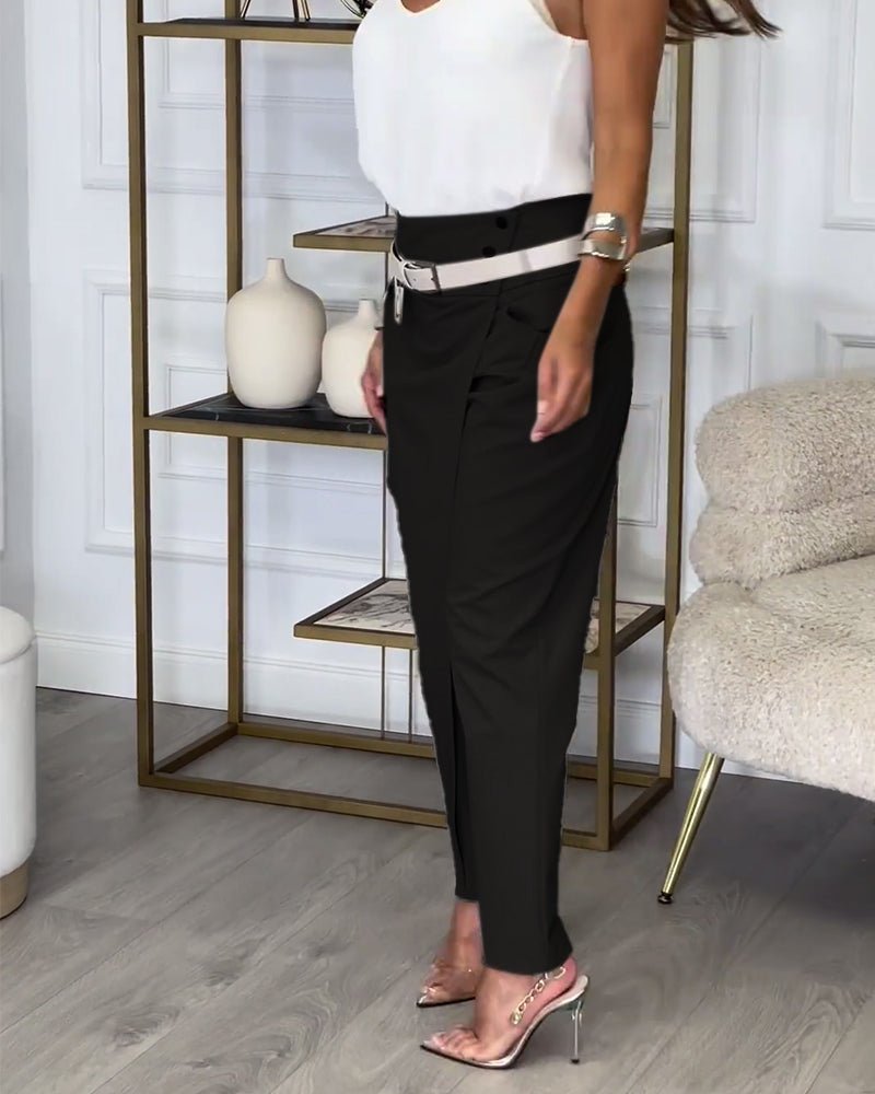 Nienke - Women's Patchwork Pants - photo 11
