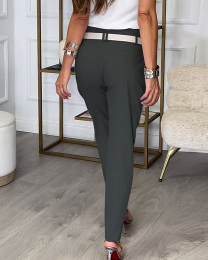 Nienke - Women's Patchwork Pants - photo 15