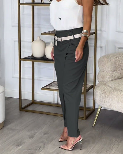 Nienke - Women's Patchwork Pants - photo 14