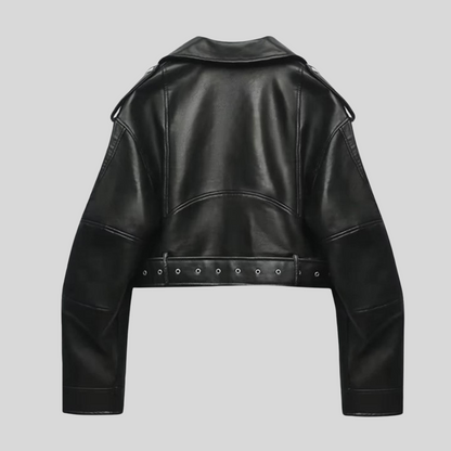 Ondine - Women's Relaxed Biker Jacket - photo 4