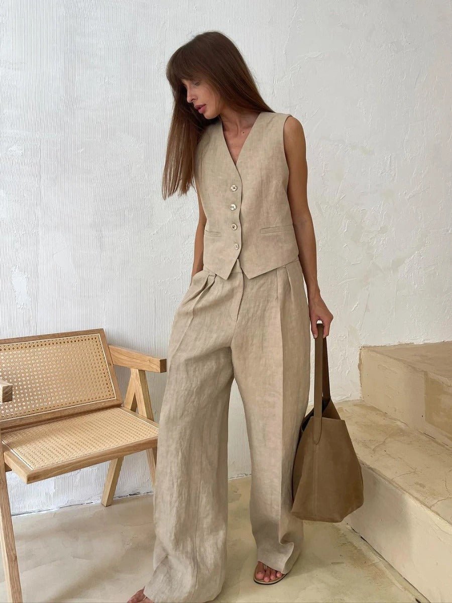 Nola - Women's Elastic Two-Piece Set - photo 1