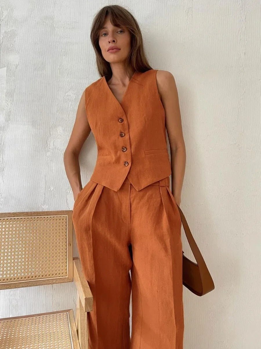 Nola - Women's Elastic Two-Piece Set - photo 4