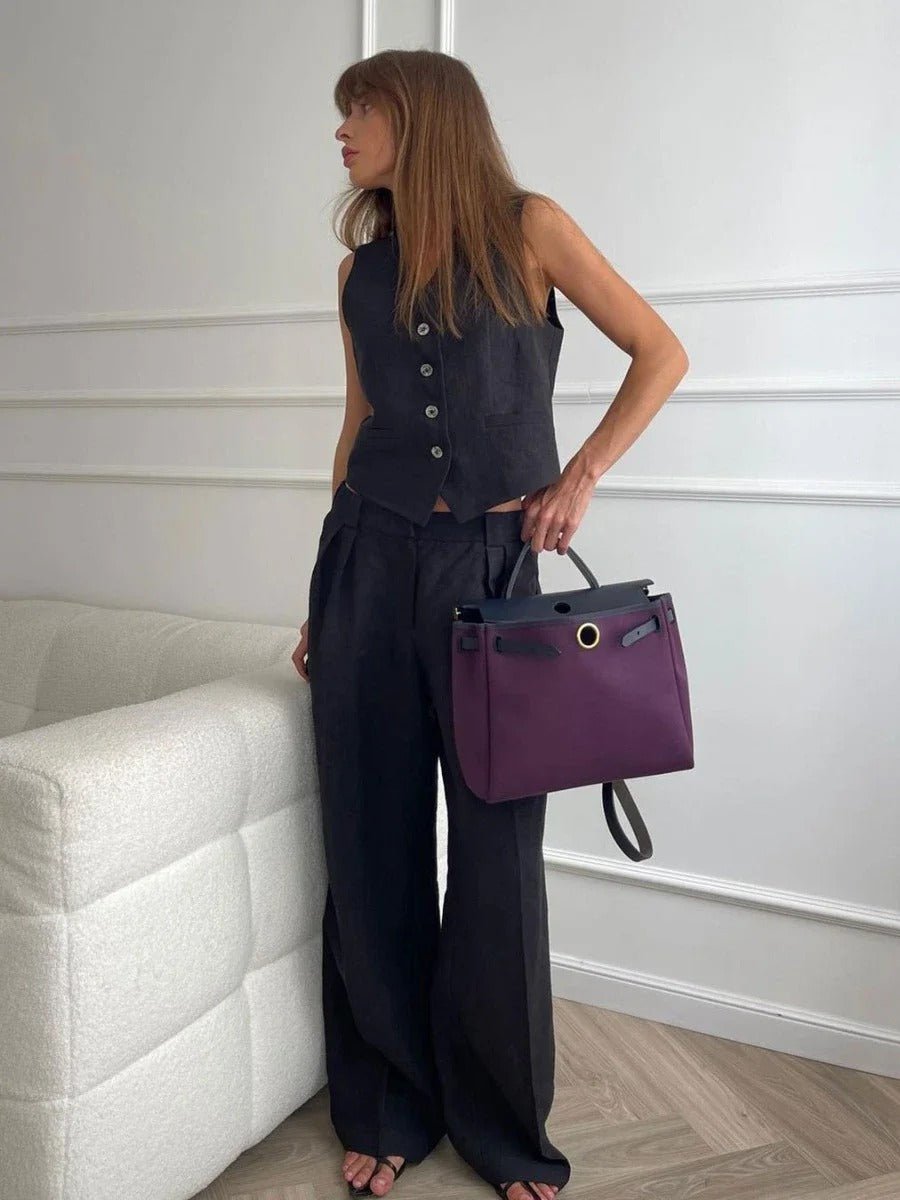 Nola - Women's Elastic Two-Piece Set - photo 5