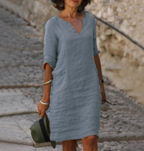 Violette - Women's Sheath Midi Dress - photo 6