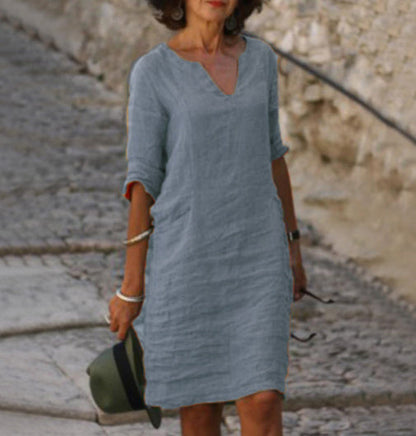 Violette - Women's Sheath Midi Dress - photo 6