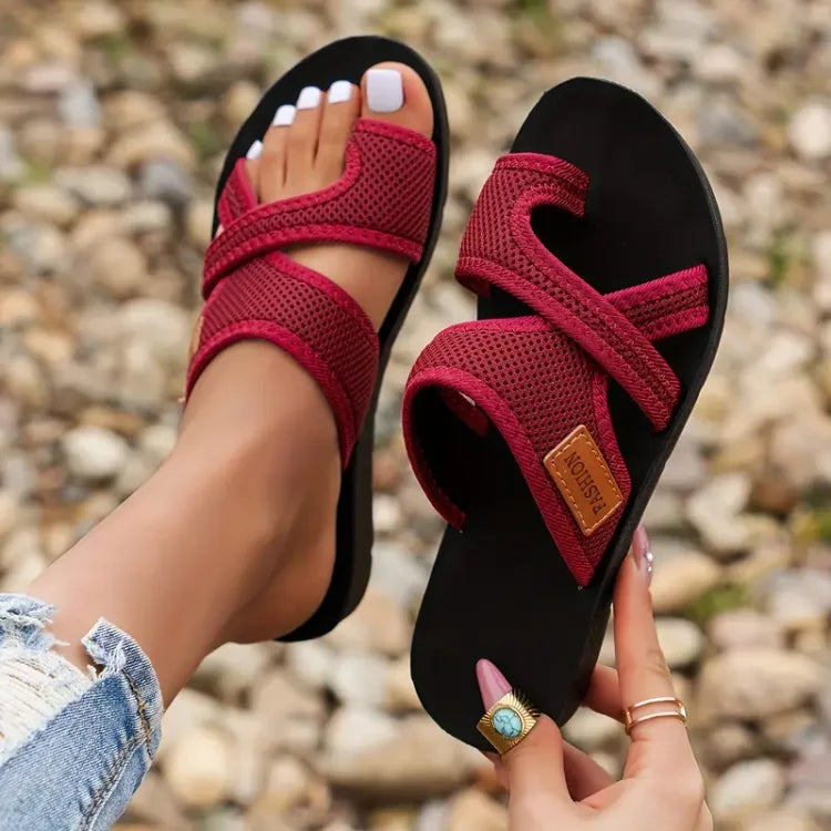 Opaline - Women's Slide Flat Sandals - photo 3