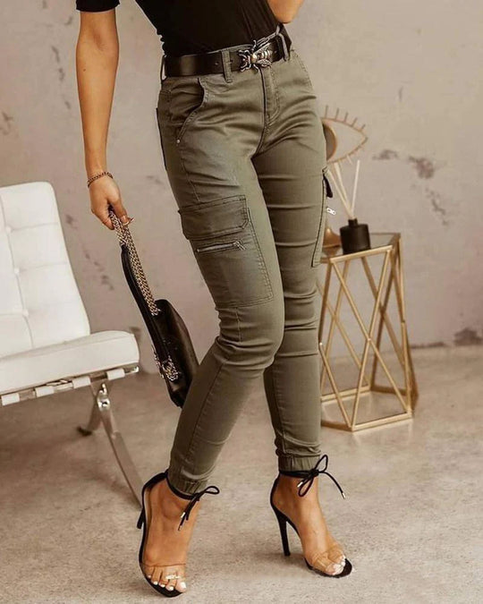 Ingrid - Women's Skinny Leg High Jeans - photo 3