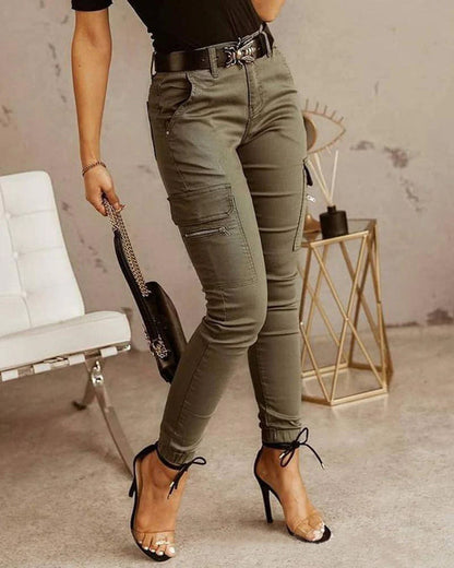 Ingrid - Women's Skinny Leg High Jeans - photo 3