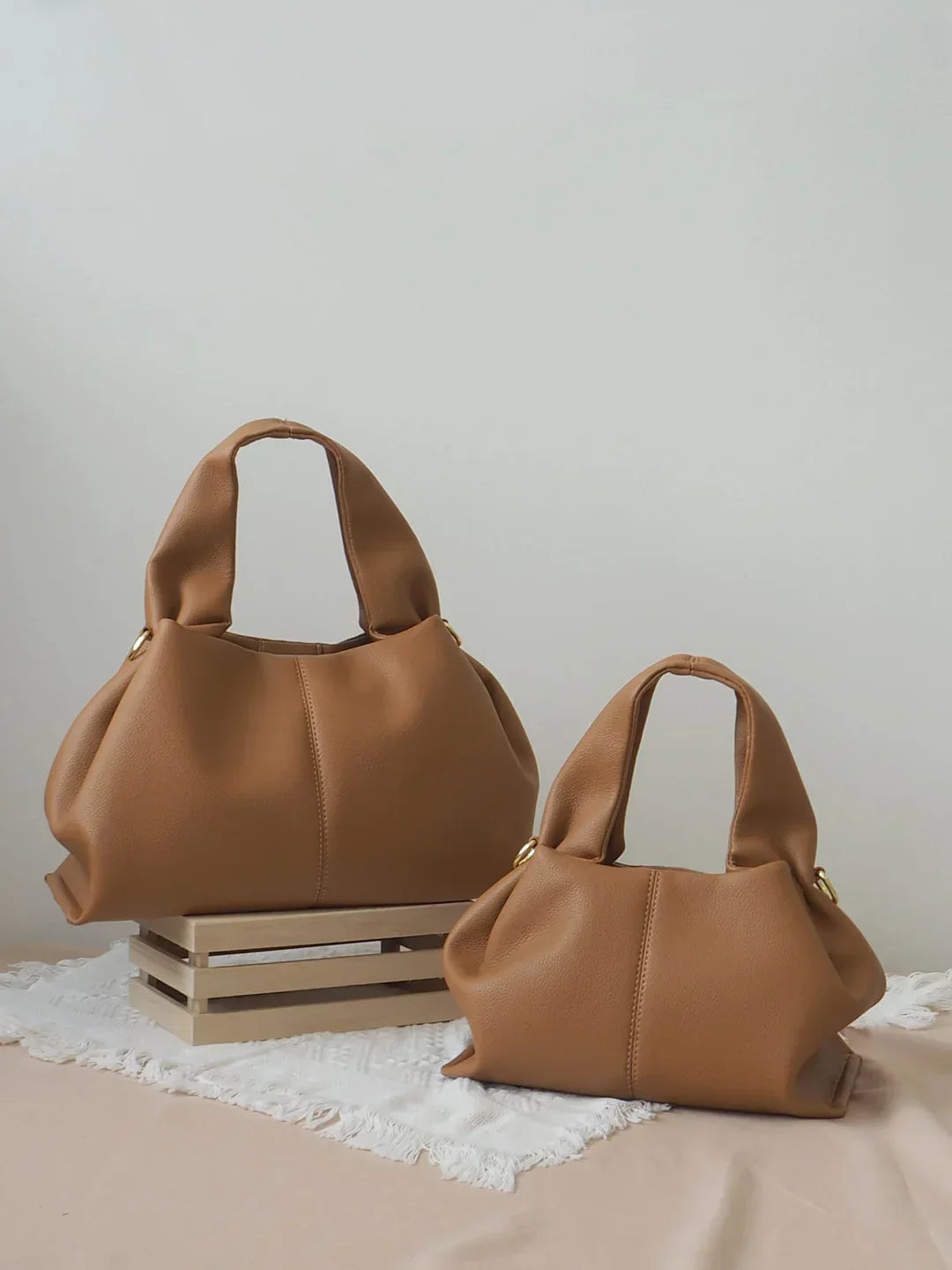 Carole - Women's Faux Leather Shoulder Bag - photo 10