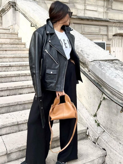 Carole - Women's Faux Leather Shoulder Bag - photo 13