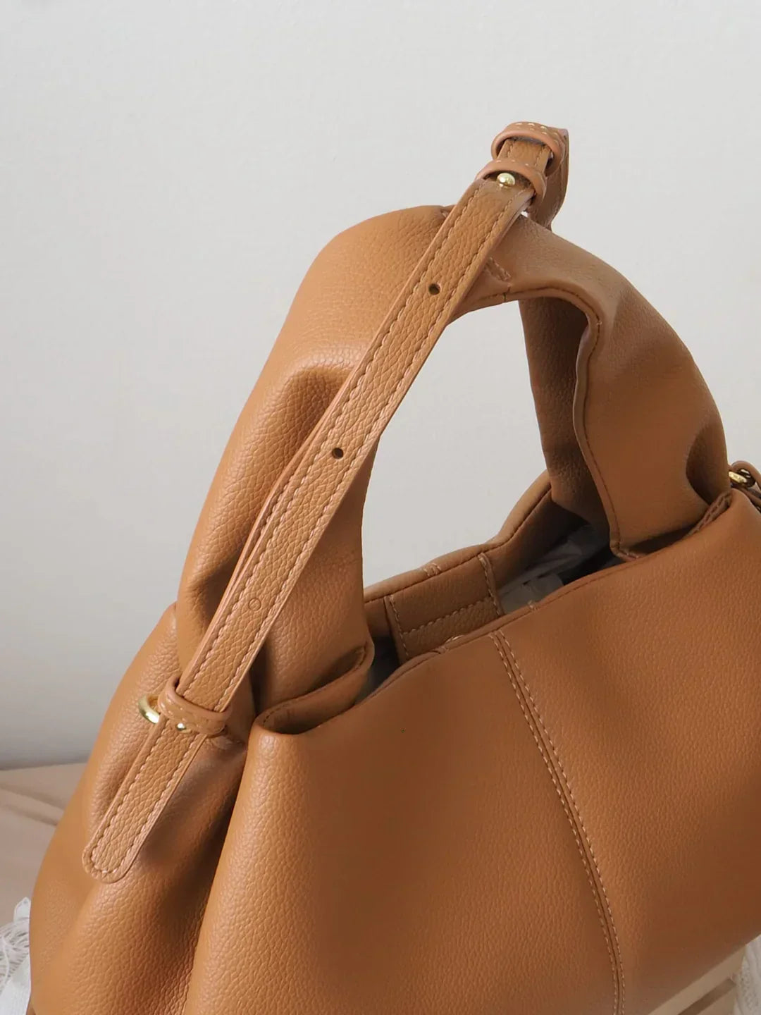 Carole - Women's Faux Leather Shoulder Bag - photo 9