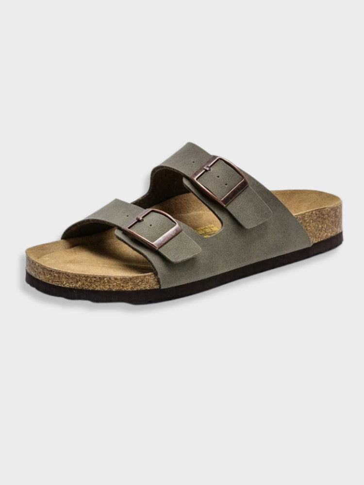 Hermine - Sandalo comfort con fibbie da donna