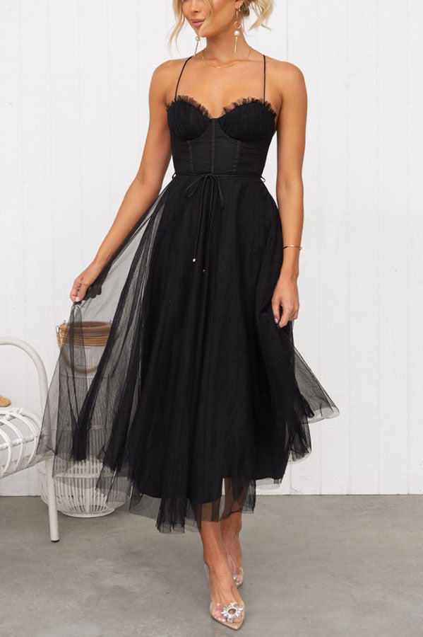 Tove - Women's Midi Sweetheart Dress - photo 12