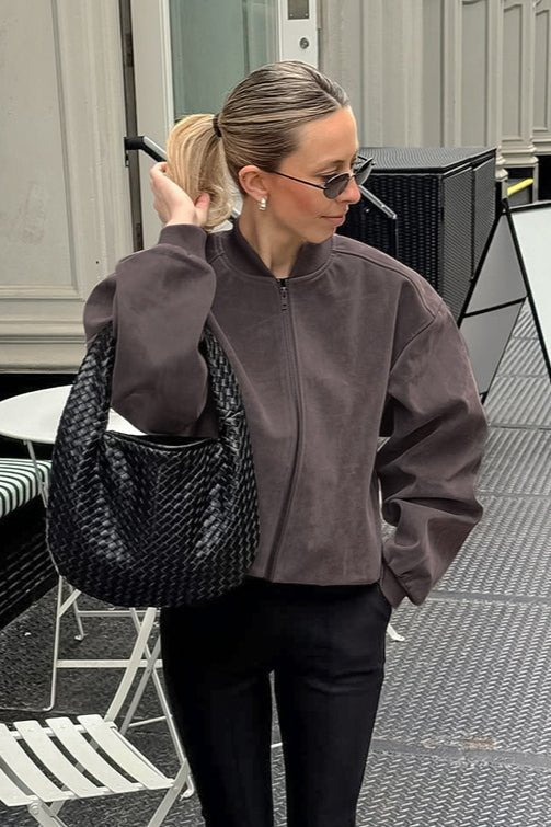 Camille - Women's Relaxed Bomber Jacket - photo 1