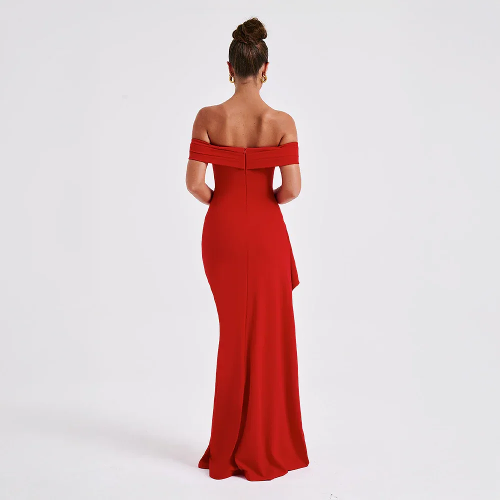 Georgiana - Women's Off-Shoulder Evening Dress - photo 10