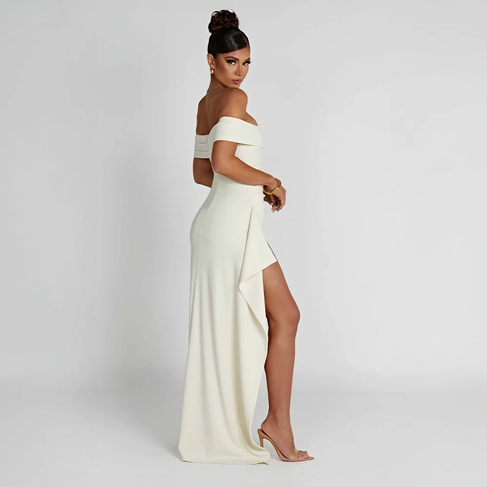 Georgiana - Women's Off-Shoulder Evening Dress - photo 12