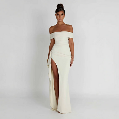 Georgiana - Women's Off-Shoulder Evening Dress - photo 4