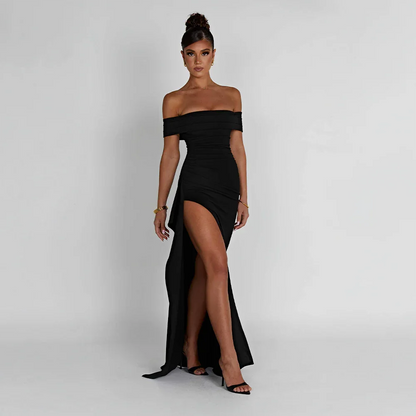 Georgiana - Women's Off-Shoulder Evening Dress - photo 5
