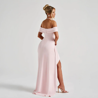 Georgiana - Women's Off-Shoulder Evening Dress - photo 6