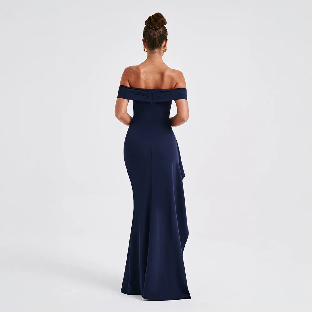 Georgiana - Women's Off-Shoulder Evening Dress - photo 8