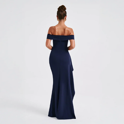 Georgiana - Women's Off-Shoulder Evening Dress - photo 8