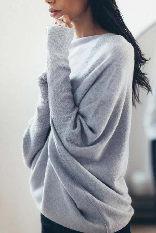 Elspeth - Women's Relaxed Knit Sweater - photo 1