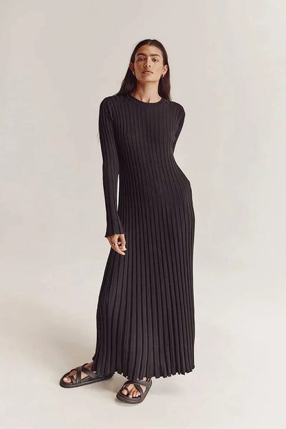 Susanna - Women's Sheath Maxi Ethereal Dress - photo 11