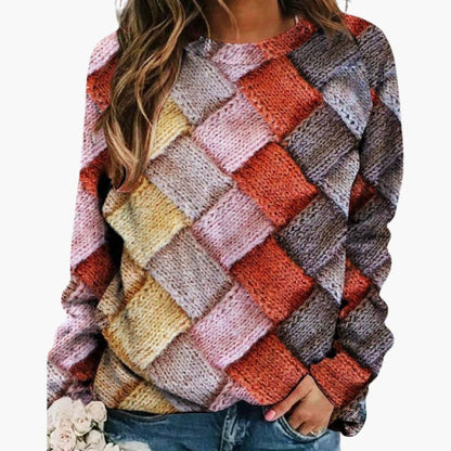 Marlowe - Women's Relaxed Knit Sweater - photo 4
