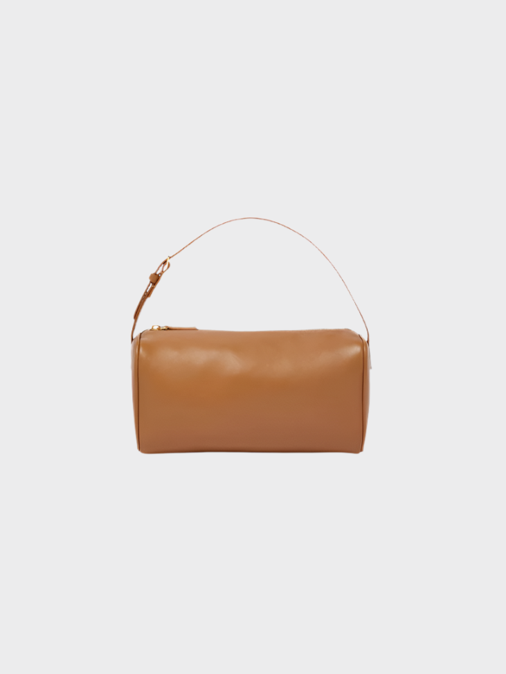 Ella - Women's Glazed Leather Shoulder Bag with Western Touch - photo 1