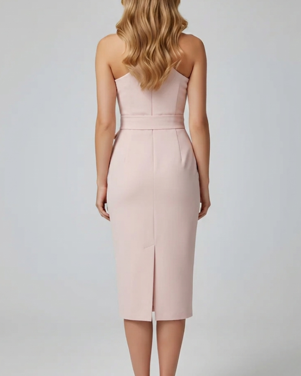 Elodie - Women's One-Shoulder Cocktail Dress - photo 3