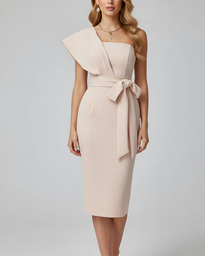 Elodie - Women's One-Shoulder Cocktail Dress - photo 5