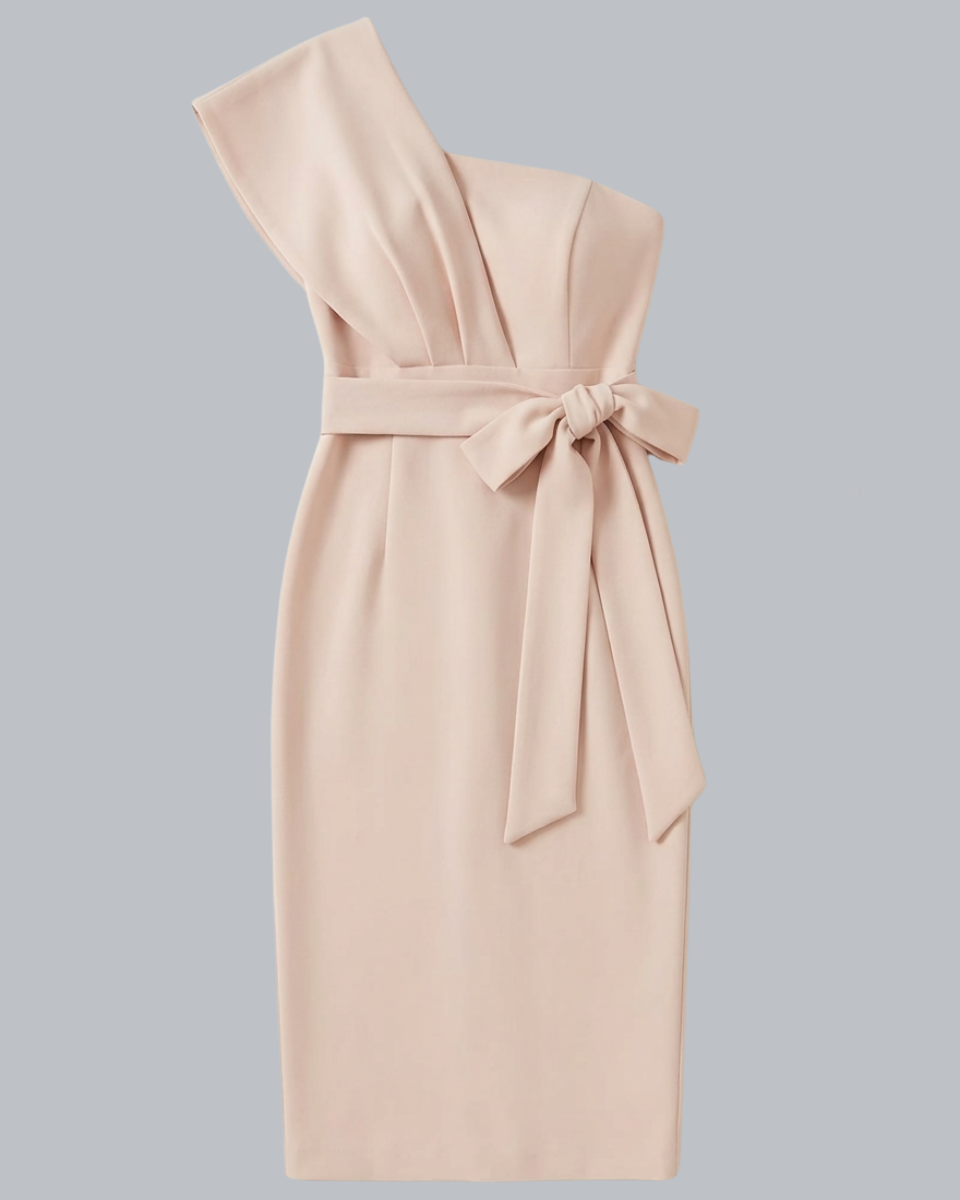 Elodie - Women's One-Shoulder Cocktail Dress - photo 8