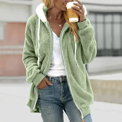 Romy - Women's Hooded Fleece Winter Jacket - photo 10