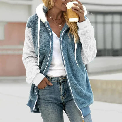 Romy - Women's Hooded Fleece Winter Jacket - photo 5