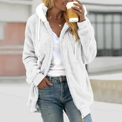 Romy - Women's Hooded Fleece Winter Jacket - photo 7