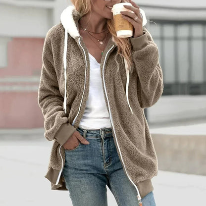 Romy - Women's Hooded Fleece Winter Jacket - photo 8