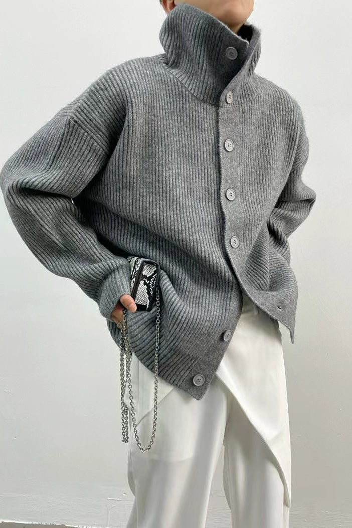 Edith - Women's Relaxed Ribbed Sweater - photo 1