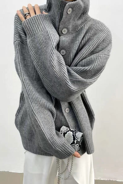 Edith - Women's Relaxed Ribbed Sweater - photo 3
