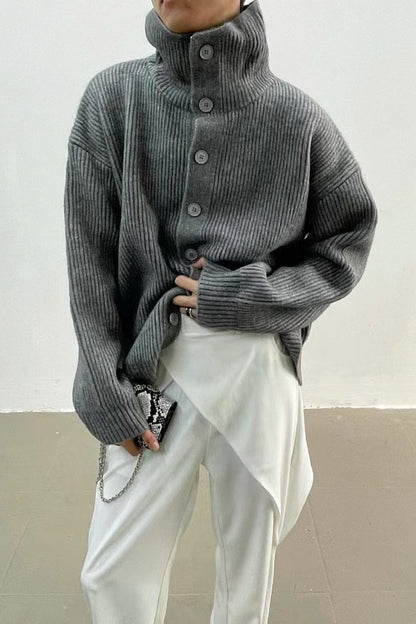 Edith - Women's Relaxed Ribbed Sweater - photo 6