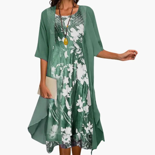 Yolande - Women's Midi Floral Dress - photo 2